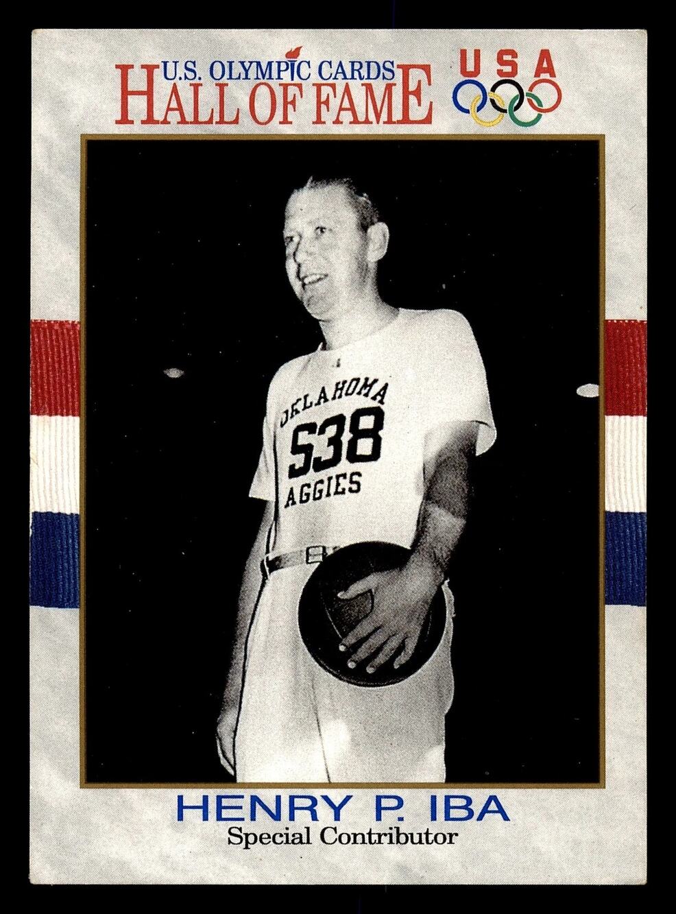 1991 Impel U.S. Olympic Hall of Fame #74 Henry P. Iba Card